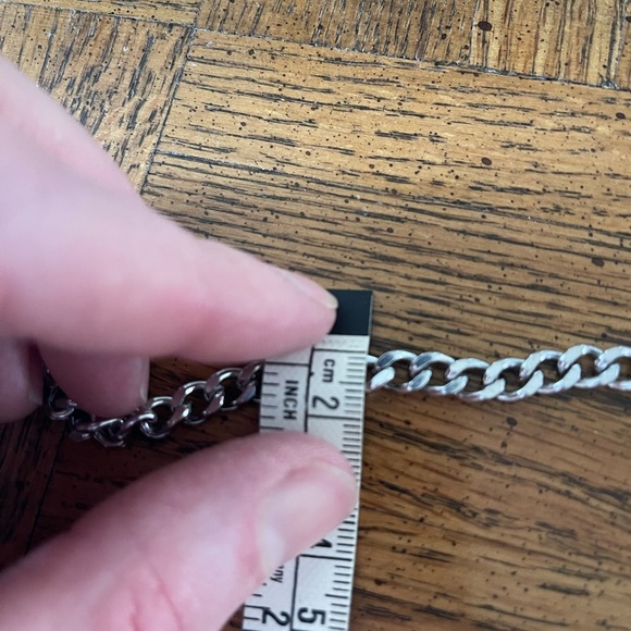 Men's Silver Chain Necklace - Picture 3 of 3